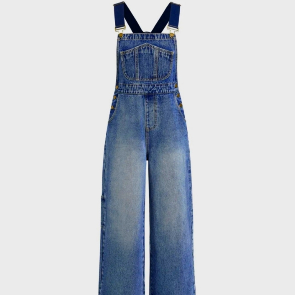 Denim Overalls